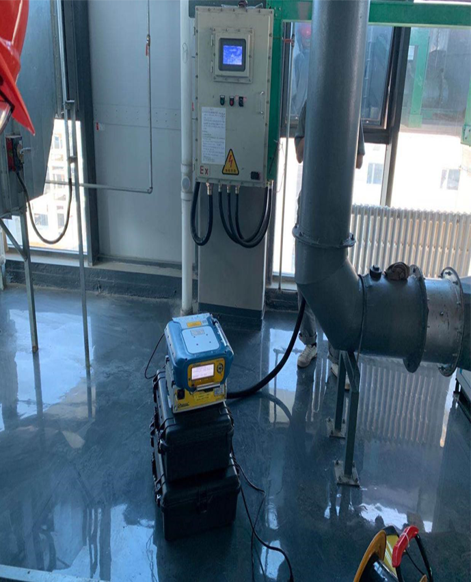 制藥企業日常排放非甲烷總烴濃度抽檢測試