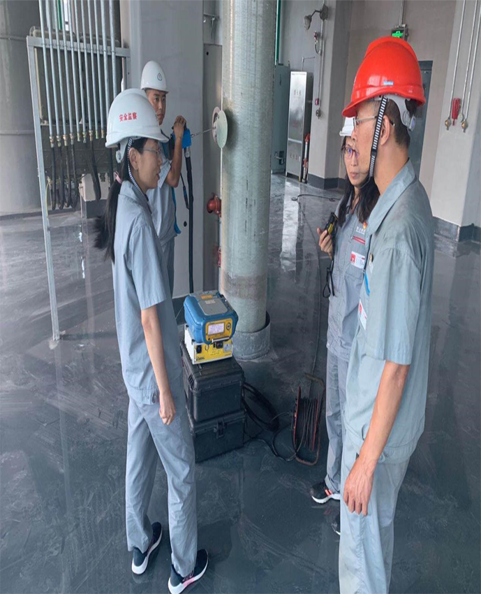 制藥企業日常排放非甲烷總烴濃度抽檢測試